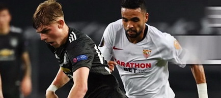 Europa League, sferturi: FC Sevilla - Manchester United 2-1